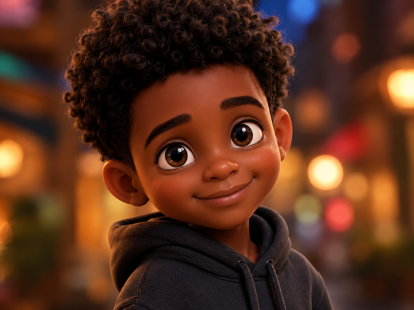 3D Cartoon Style